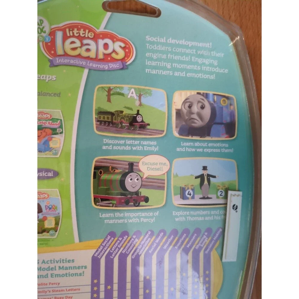 Leapfrog Baby Little Leaps Thomas & Friends Exploring Manners and Emotions NEW